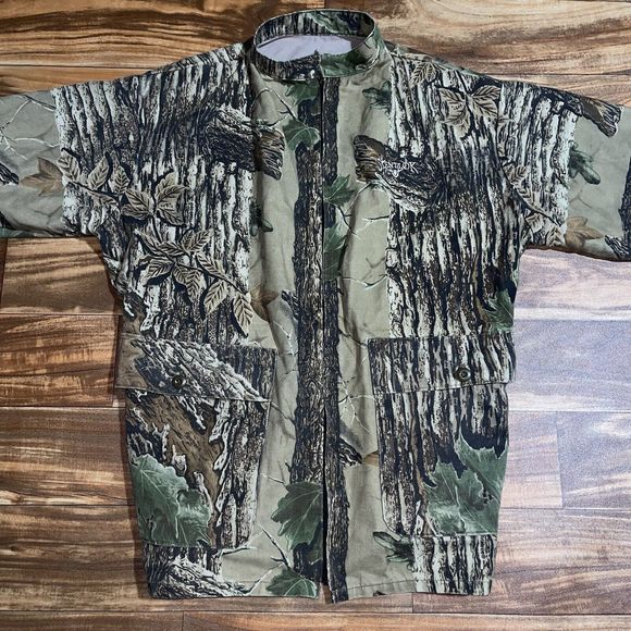 Scent Lok Realtree Camouflage Hunting Outdoors Full Zip Jacket Men's Size Large - Picture 5 of 11